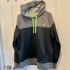 Men’s Adidas Sweatshirt XL Grey & Black